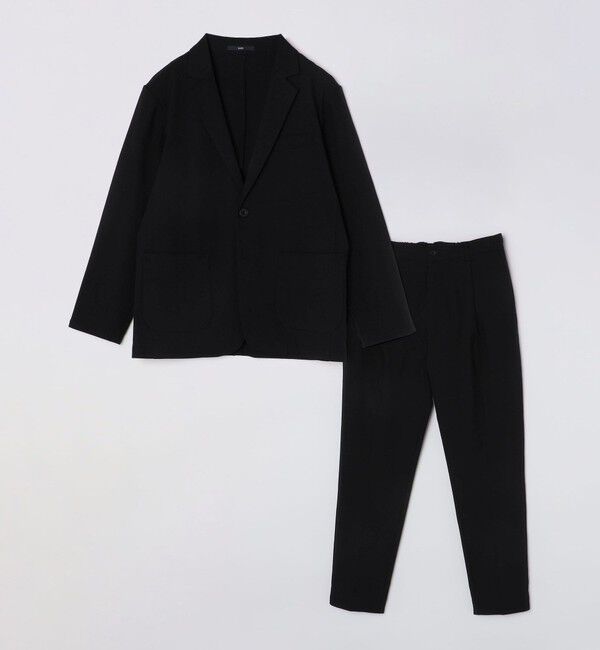 SHIPS「【WEB限定】SHIPS: カルゼ ストレッチ セットアップ (ジャケット＋イージーパンツ)」|スーツ|