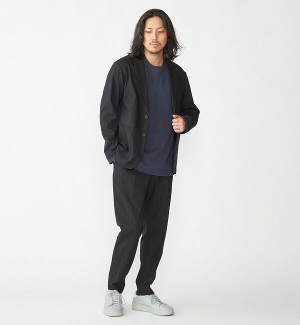 SHIPS「【WEB限定】SHIPS: カルゼ ストレッチ セットアップ (ジャケット＋イージーパンツ)」|スーツ|