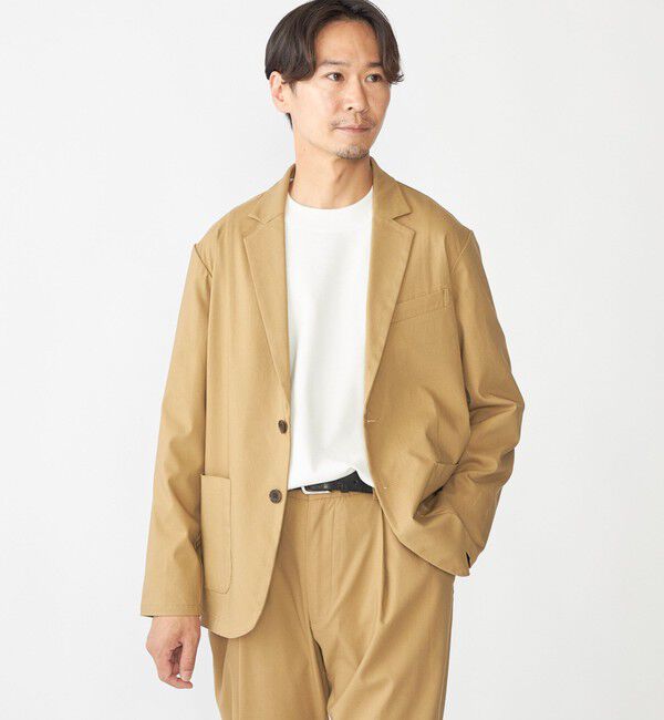 SHIPS「【WEB限定】SHIPS: カルゼ ストレッチ セットアップ (ジャケット＋イージーパンツ)」|スーツ|