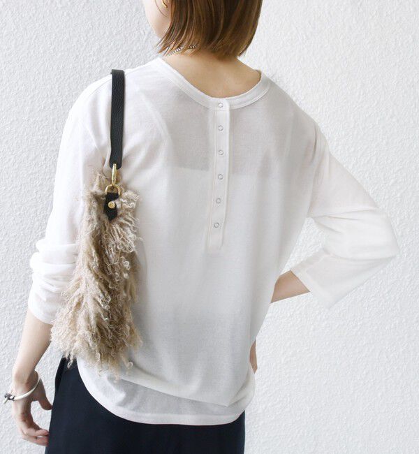 SHIPS for women「〈洗濯機可能〉シアー 裏毛 2WAY プルオーバー」|Tシャツ・カットソー|