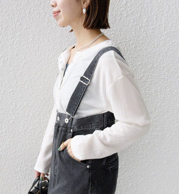 SHIPS for women「〈洗濯機可能〉シアー 裏毛 2WAY プルオーバー」|Tシャツ・カットソー|