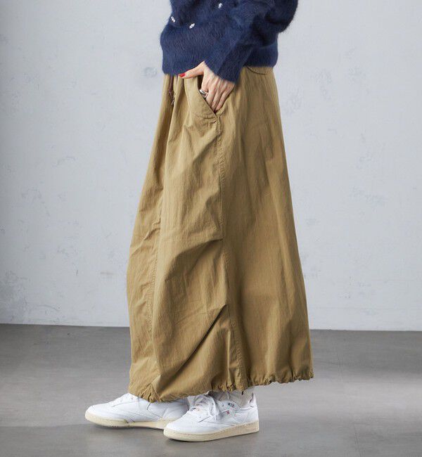 SHIPS for women「【SHIPS別注】M53:〈手洗い可能〉ミリタリー ファティーグ スカート」|スカート|