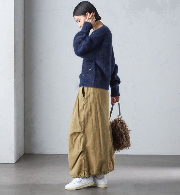 SHIPS for women「【SHIPS別注】M53:〈手洗い可能〉ミリタリー ファティーグ スカート」|スカート|