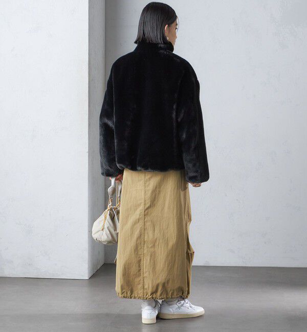 SHIPS for women「【SHIPS別注】M53:〈手洗い可能〉ミリタリー ファティーグ スカート」|スカート|