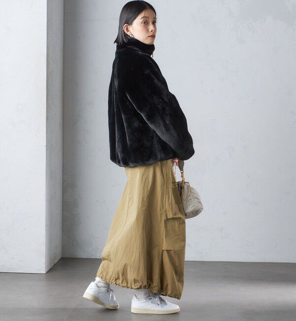 SHIPS for women「【SHIPS別注】M53:〈手洗い可能〉ミリタリー ファティーグ スカート」|スカート|