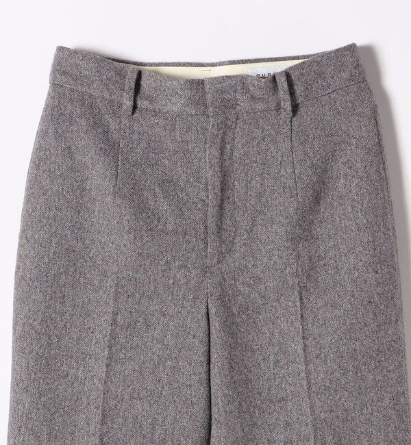 quaranciel「quaranciel:〈洗濯機可能〉ポリエステル サージ セミ フレア パンツ」|その他|