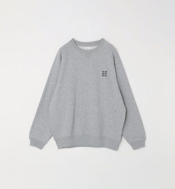 SHIPS any「SHIPS any: BLAH BLAH BLAH. ワンポイント 刺繍 ラグラン ルーズ スウェット◇」|スウェット・ジャージ|