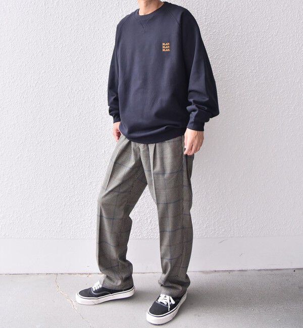 SHIPS any「SHIPS any: BLAH BLAH BLAH. ワンポイント 刺繍 ラグラン ルーズ スウェット◇」|スウェット・ジャージ|