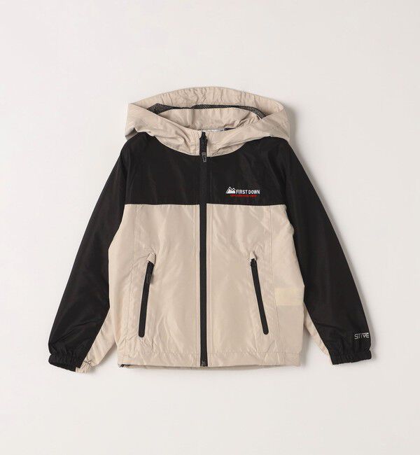 SHIPS Colors 「【SHIPS Colors 別注】FIRST DOWN:90～140cm /ライト フード ブルゾン」|ブルゾン・スタジャン|