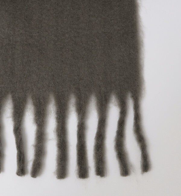 SHIPS「【WEB限定】SHIPS:〈洗濯機可能〉ボリューム マフラー (ソリッド)」|マフラー|