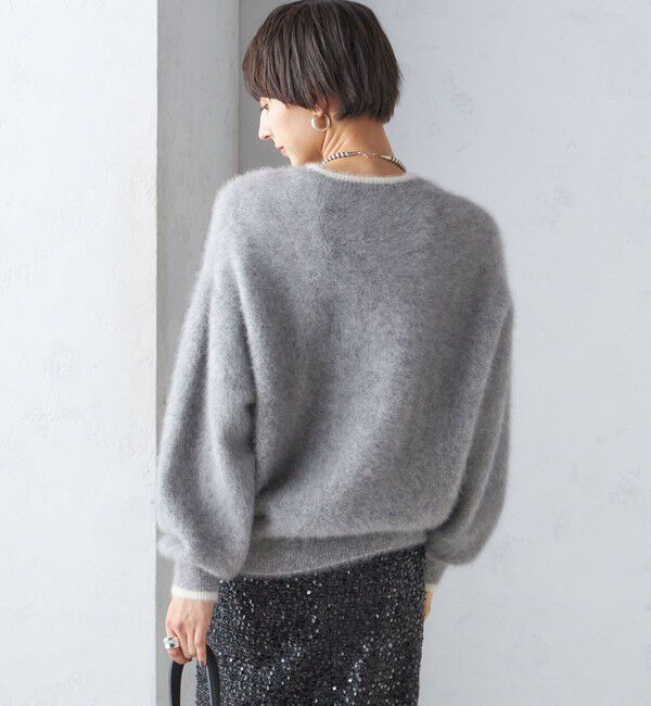 SHIPS for women「杢 FOX クルーネック プルオーバー」|ニット・セーター|