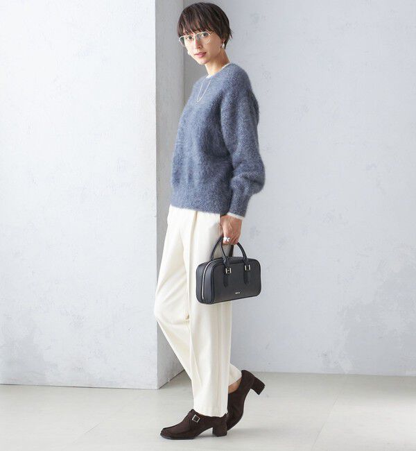 SHIPS for women「杢 FOX クルーネック プルオーバー」|ニット・セーター|