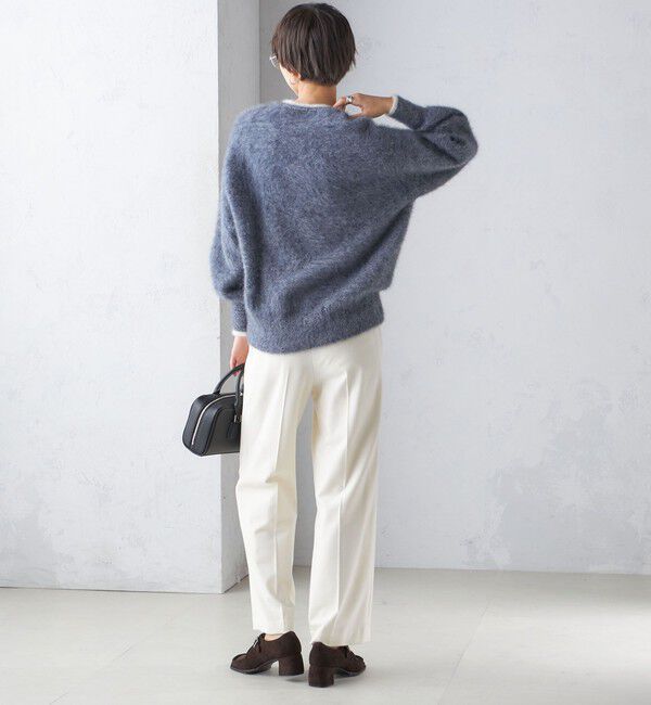 SHIPS for women「杢 FOX クルーネック プルオーバー」|ニット・セーター|