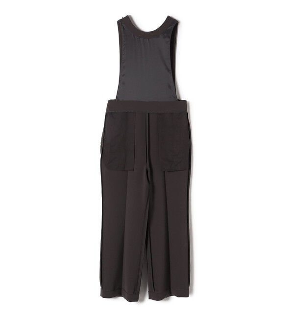 SHIPS for women「〈手洗い可能〉ストレッチ サロペット」|オールインワン|