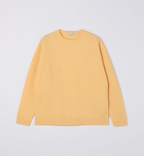 SHIPS「BATEAUX DE SHIPS: ブラッシュド クルーネック プルオーバー ニット」|ニット・セーター|