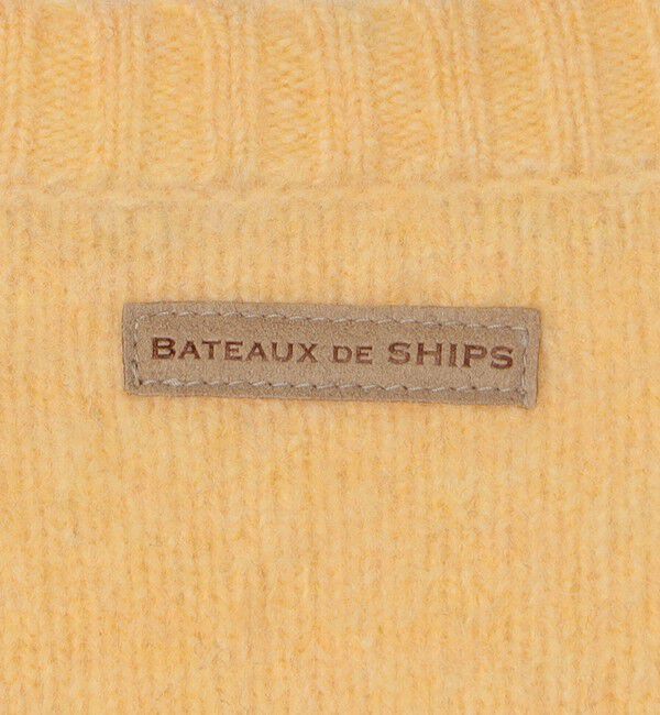 SHIPS「BATEAUX DE SHIPS: ブラッシュド クルーネック プルオーバー ニット」|ニット・セーター|