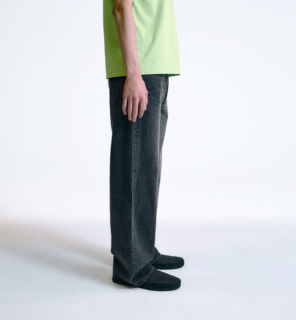 SHIPS「City Ambient Products: 12オンス ストレート バギー デニム パンツ」|デニム|