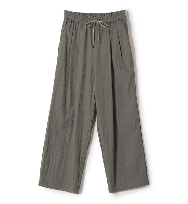 SHIPS for women「〈手洗い可能〉ナイロン混 ドロスト パンツ」|その他|