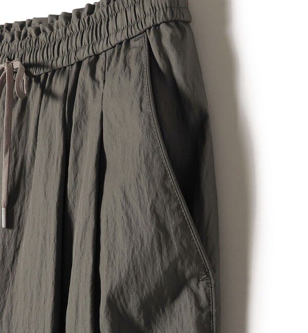 SHIPS for women「〈手洗い可能〉ナイロン混 ドロスト パンツ」|その他|