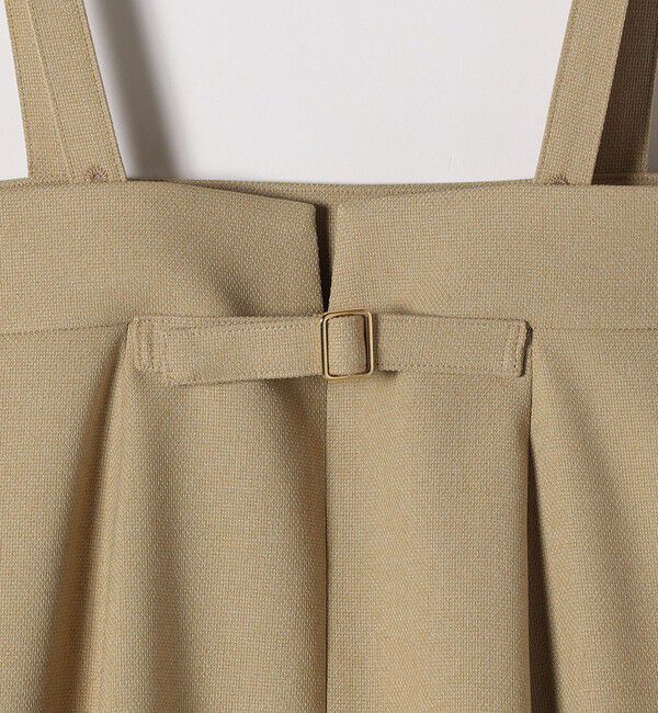 SHIPS any「SHIPS any:〈洗濯機可能〉オックス フレア サスペンダースカート［NAVY BLUE］」|スカート|