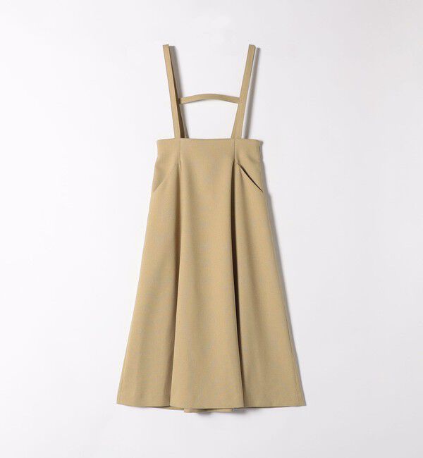 SHIPS any「SHIPS any:〈洗濯機可能〉オックス フレア サスペンダースカート［NAVY BLUE］」|スカート|