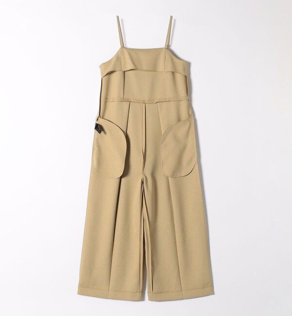 SHIPS any「SHIPS any:〈洗濯機可能〉オックス セミワイド サロペット［NAVY BLUE］」|オールインワン|