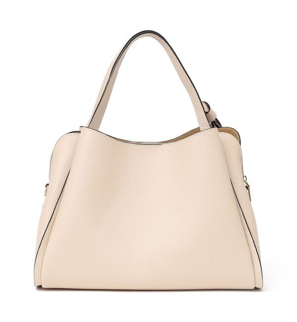 SHIPS for women「MILOS: A4 リボン パーテーション レザー トート M」|トートバッグ|