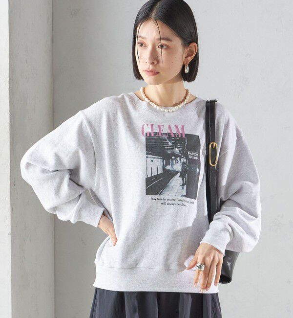 SHIPS for women「【SHIPS別注】81BRANCA:〈洗濯機可能〉ロゴ スウェット」|スウェット・ジャージ|