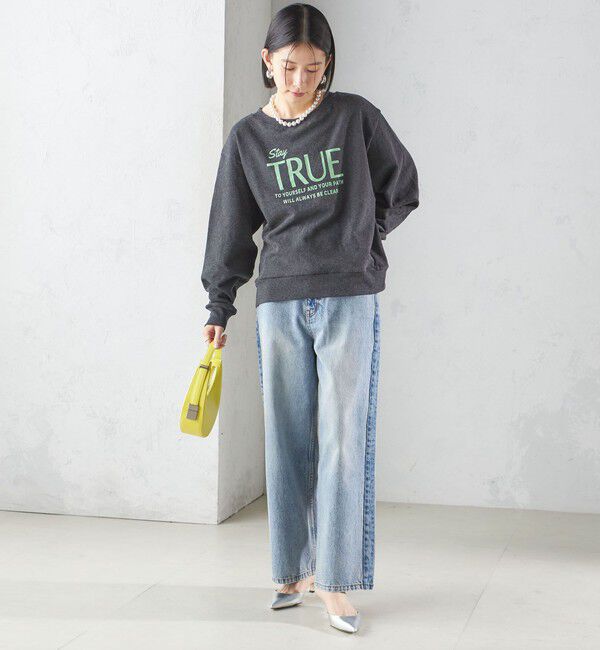 SHIPS for women「【SHIPS別注】81BRANCA:〈洗濯機可能〉ロゴ スウェット」|スウェット・ジャージ|