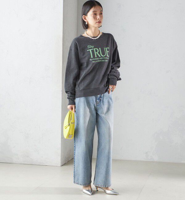 SHIPS for women「【SHIPS別注】81BRANCA:〈洗濯機可能〉ロゴ スウェット」|スウェット・ジャージ|