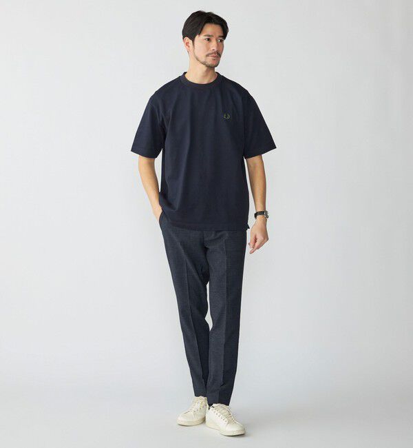 SHIPS「【SHIPS別注】FRED PERRY:COOLMAX(R) 鹿の子 ワンポイント ロゴ Tシャツ 25SS」|Tシャツ・カットソー|