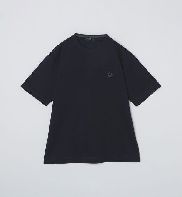 SHIPS「【SHIPS別注】FRED PERRY:COOLMAX(R) 鹿の子 ワンポイント ロゴ Tシャツ 25SS」|Tシャツ・カットソー|