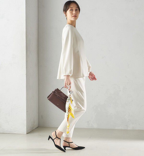 SHIPS for women「ダブル クロス ブラウス（セレモニー対応可）」|シャツ・ブラウス|