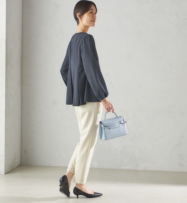 SHIPS for women「ダブル クロス ブラウス（セレモニー対応可）」|シャツ・ブラウス|