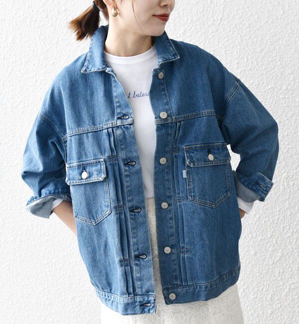 SHIPS any「《一部追加予約》SHIPS any:〈洗濯機可能〉デニム ジャケット［SHIPS any DENIM］」|デニムジャケット|