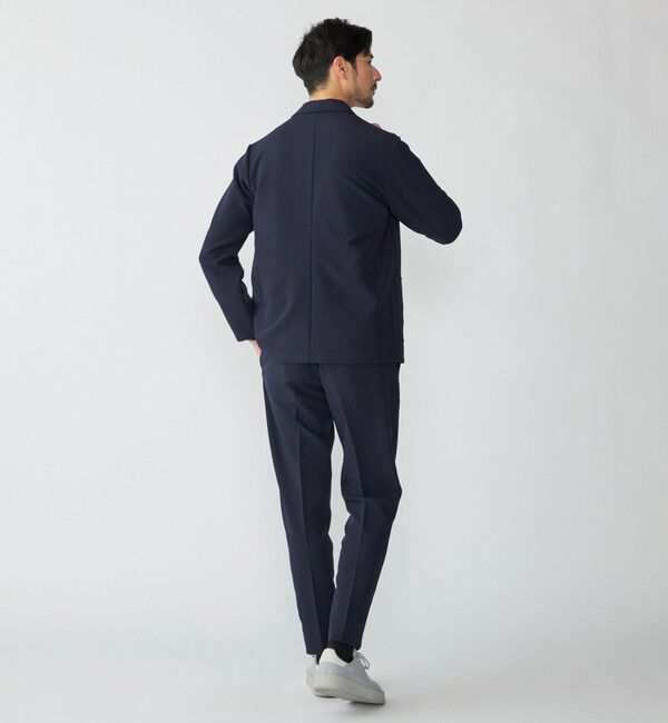 SHIPS「SHIPS:〈手洗い可能〉ダブルクロス セットアップ (ジャケット＋イージーパンツ)」|スーツ|