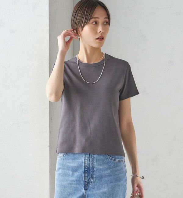 SHIPS for women「オーガニック コットン スムース TEE」|Tシャツ・カットソー|
