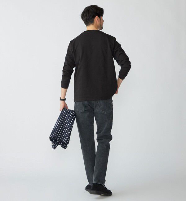 SHIPS「【SHIPS別注】RED CARD TOKYO: RHYTHM クリーンウォッシュ ジャストレングス スリムテーパードデニム」|デニム|