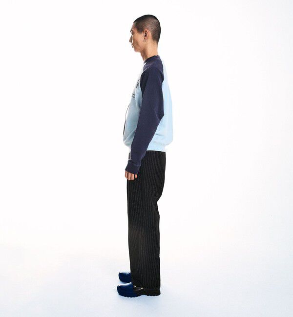 SHIPS「City Ambient Products: ツイル 2タック ワイド スラックス」|スラックス|