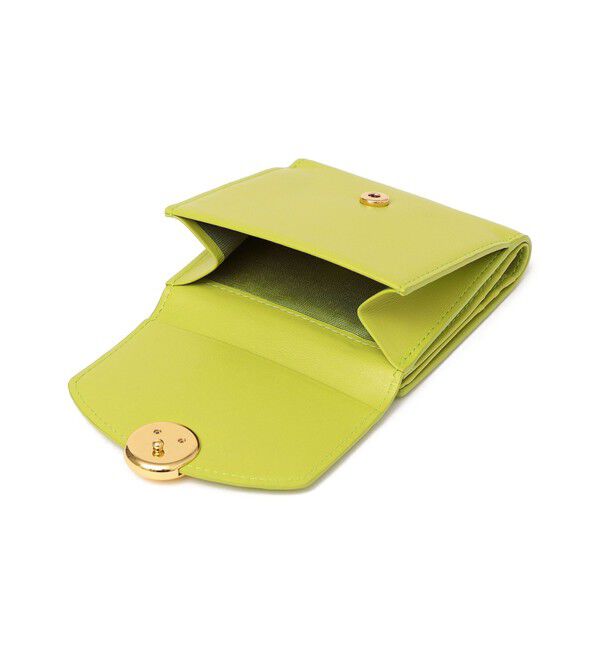 SHIPS for women「イタリアンレザー ゴールドパーツ 二つ折り 財布」|財布|