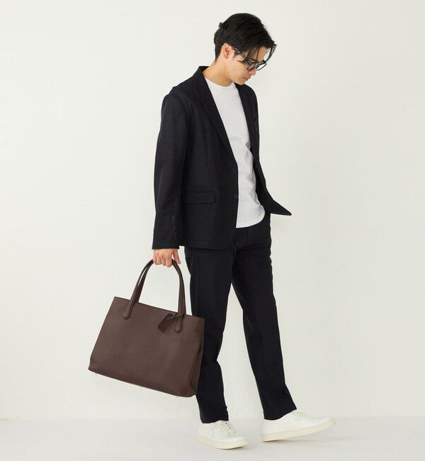 SHIPS Colors 「SHIPS Colors:スプリット レザー トート バッグ◇」|トートバッグ|