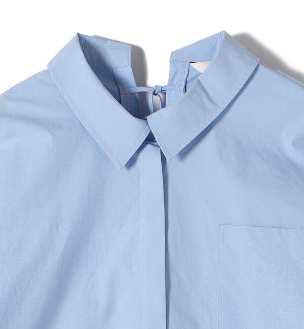 SHIPS for women「【WEB限定】〈洗濯機可能〉バックデザイン レギュラーカラー シャツ」|シャツ・ブラウス|