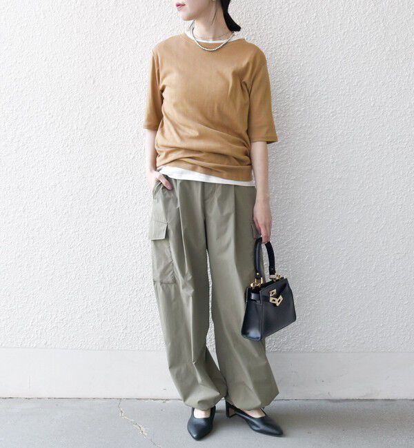 SHIPS any「SHIPS any:〈洗濯機可能〉タイプライター イージー カーゴ パンツ」|カーゴ|