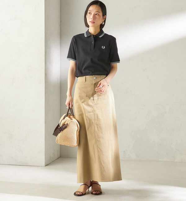 SHIPS for women「FRED PERRY:G3600 TWIN TIPPED SHIRTS」|ポロシャツ|