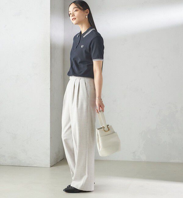 SHIPS for women「FRED PERRY:G3600 TWIN TIPPED SHIRTS」|ポロシャツ|