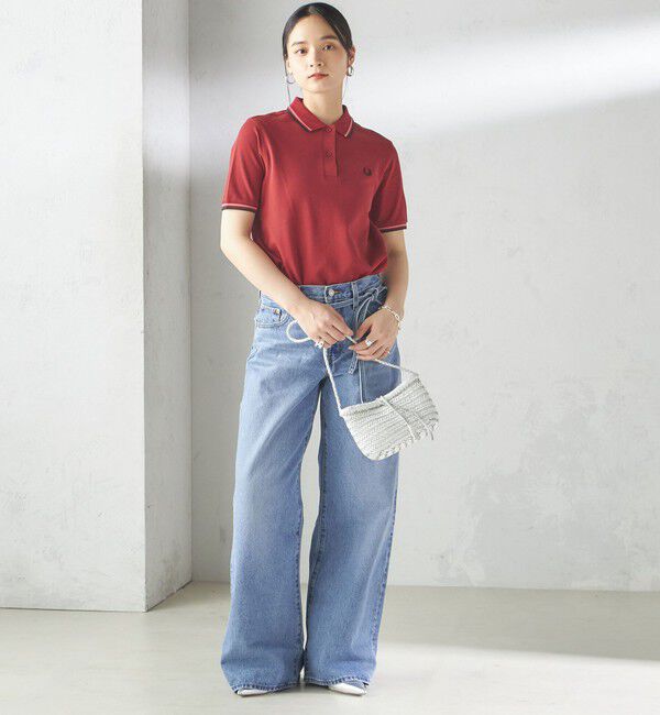 SHIPS for women「FRED PERRY:G3600 TWIN TIPPED SHIRTS」|ポロシャツ|