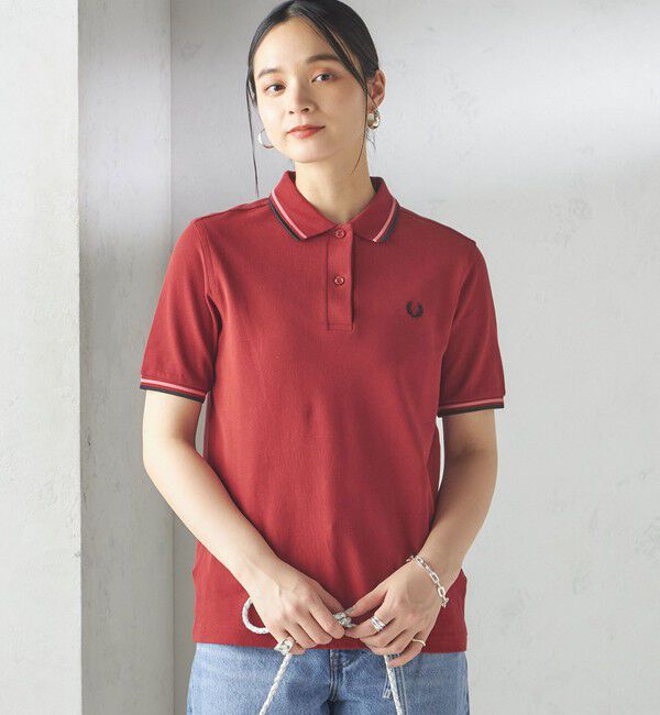 SHIPS for women「FRED PERRY:G3600 TWIN TIPPED SHIRTS」|ポロシャツ|