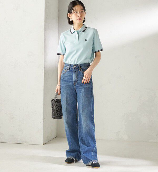 SHIPS for women「FRED PERRY:G3600 TWIN TIPPED SHIRTS」|ポロシャツ|