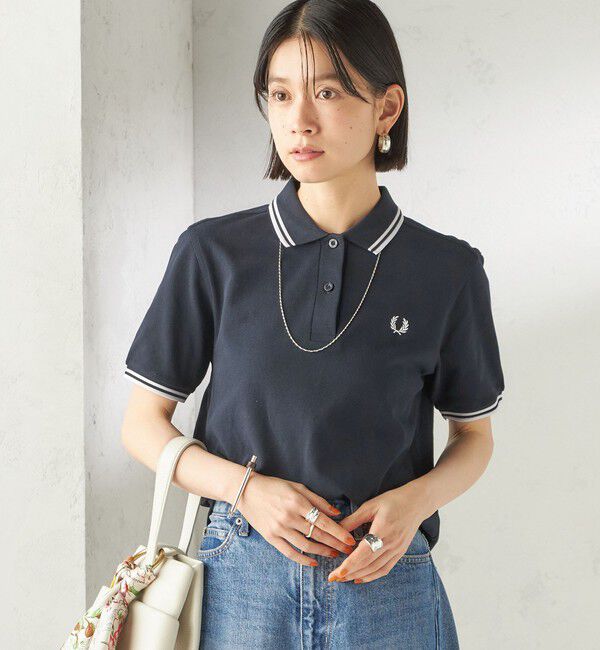 SHIPS for women「FRED PERRY:G3600 TWIN TIPPED SHIRTS」|ポロシャツ|