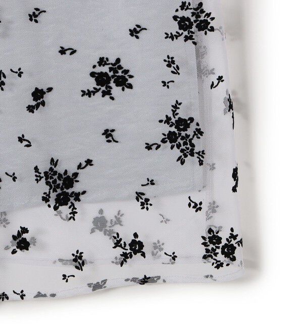 SHIPS for women「kaene:フロッキー レース &times; サテン 2WAY ワンピース（セレモニー対応可）」|ドレス|